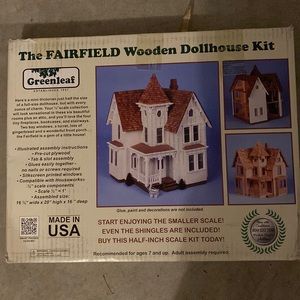 The Fairfield Wooden Dollhouse Kit